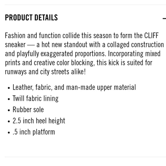 Steve Madden Cliff Animal Size 7.5 Sneakers. Excellent condition. Gently worn. - Picture 14 of 15